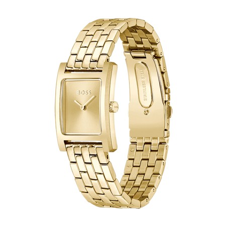 Montre femme boss lucy acier doré 1502744 – montres femme