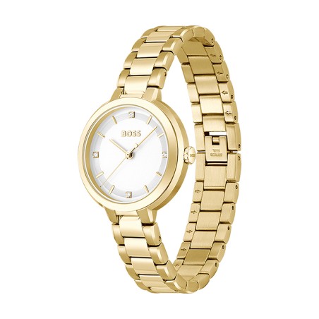 Montre femme hugo boss acier doré 1502758 – montres femme
