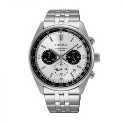 Montre homme chronographe seiko acier argenté ssb425p1 - accueil - edora - 0