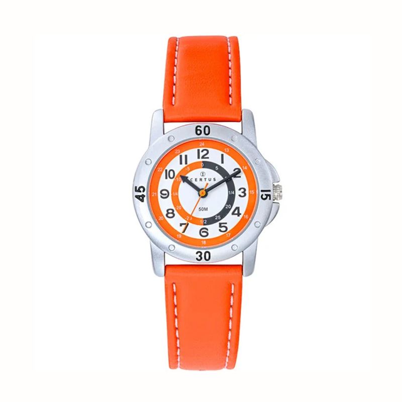 Montre enfant certus junior polyuréthane orange 647666 - montres-enfant - edora
