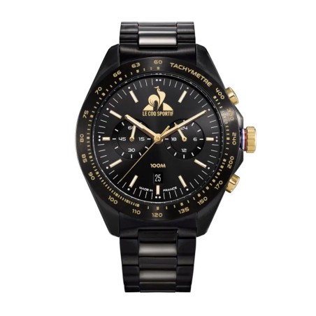 Montre homme le coq sportif acier noir lc37641nt14b – corbeille
