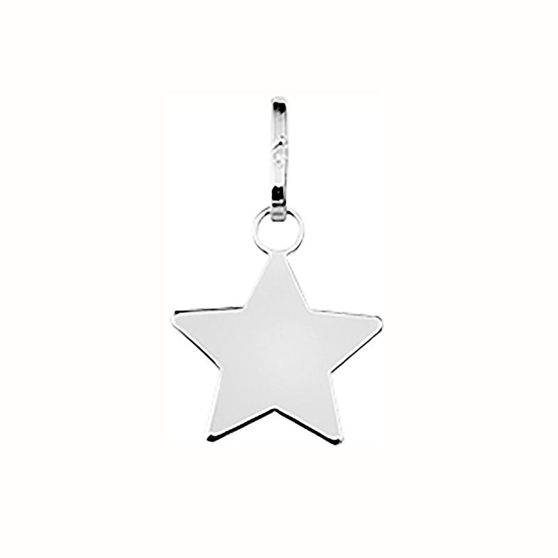 Pendentif mixte  edora  argent 925/1000 etoile edo336231 - colliers - edora