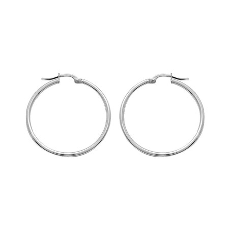 Boucles d'oreilles femme créoles edora argent edo335185 – créoles