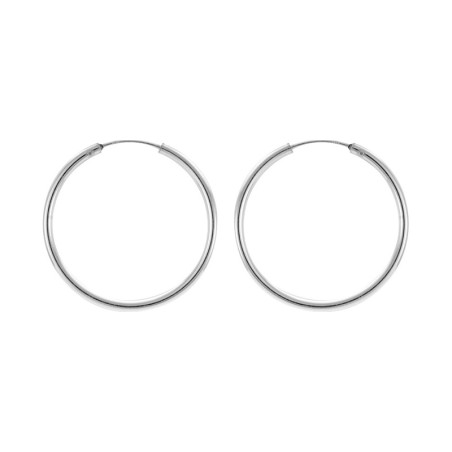 Boucles d'oreilles femme créoles edora argent edo335178 – créoles