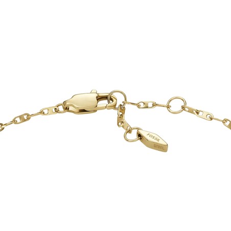 Bracelet femme fossil heritage d-link acier doré jf04525710 – bracelets femme
