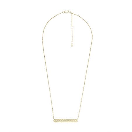 Bijoux fossil femme : bracelet fossil femme & collier fossil - colliers-femme - edora - 1