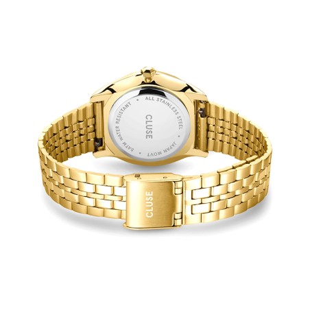 Montre femme cluse féroce petite watch acier doré cw11220 – montres femme