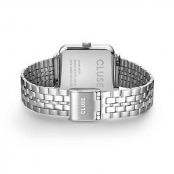 Montre femme cluse tétragone acier argenté cw13802 - montre cluse or & argent, montre cluse doré - - montres-femme - edora - 3