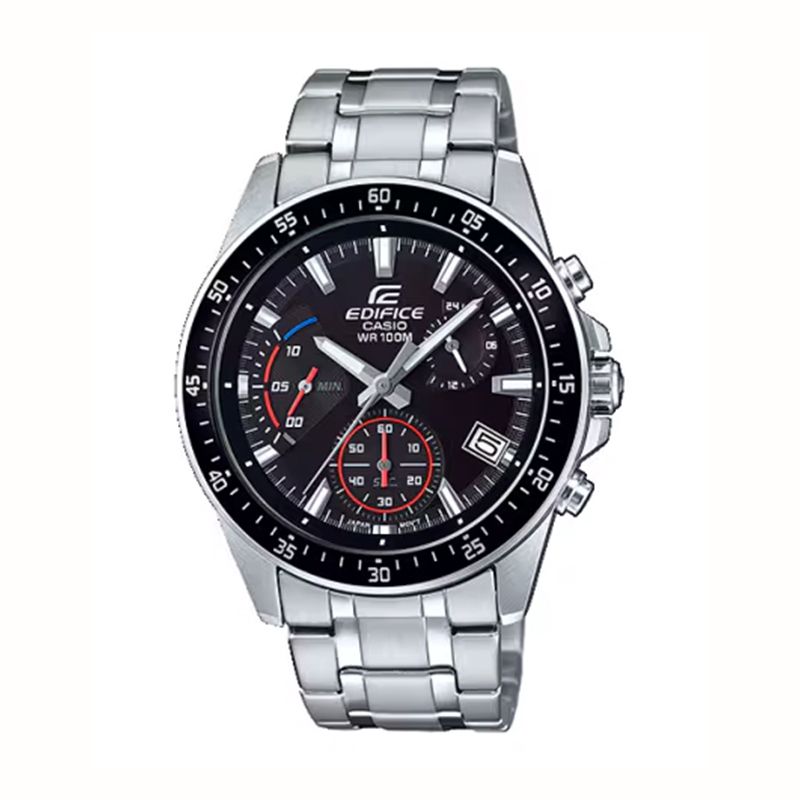 Montre homme chronographe casio edifice acier argenté efv-540d-1avuef - accueil - edora