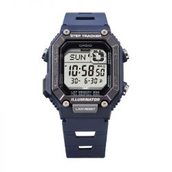 Montre homme casio digitale timeless silicone bleu ws-b1000-2avef - montre connectée homme & femme - edora - accueil - edora - 0