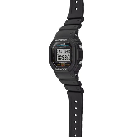 Montre homme digtale casio g-shock silicone noir dw-5600ue-1er  – montres homme