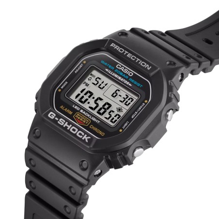 Montre homme digtale casio g-shock silicone noir dw-5600ue-1er  – montres homme