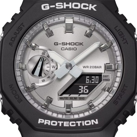 Montre homme andigitale casio g-shock silicone noir ga-2100sb-1aer – montres homme