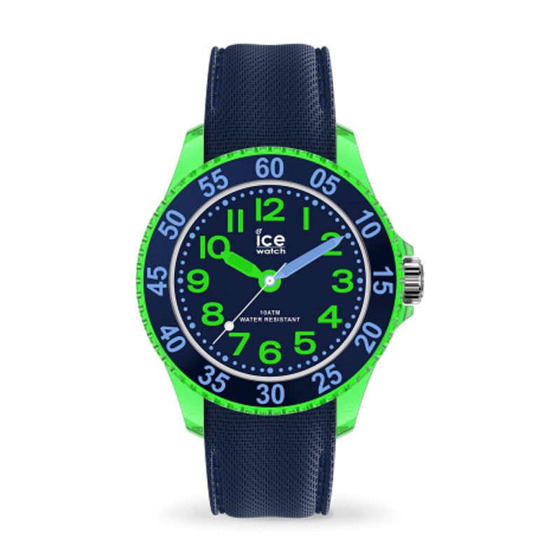 Montre enfant ice cartoon dino silicone bleu 018931 - montres-enfant - edora