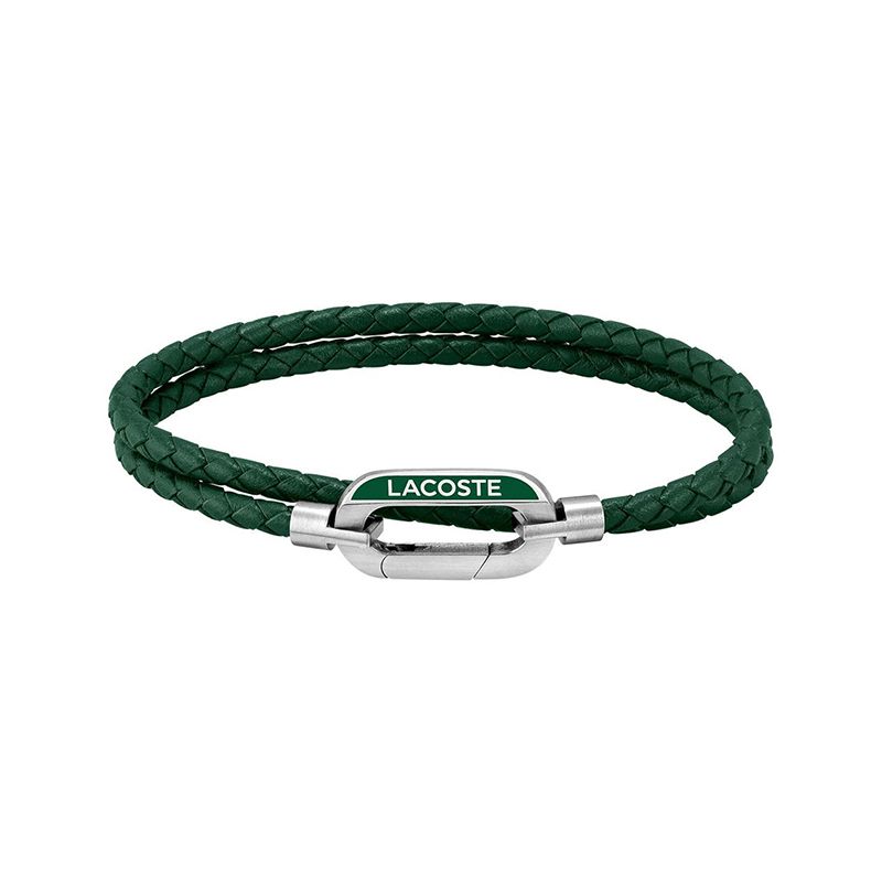 Bracelet homme acoste starboard cuir vert 2040111 - bracelet-cuir-homme - edora
