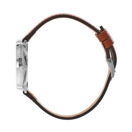 Montre femme lip dauphine 38mm cuir marron 671422 – montres françaises