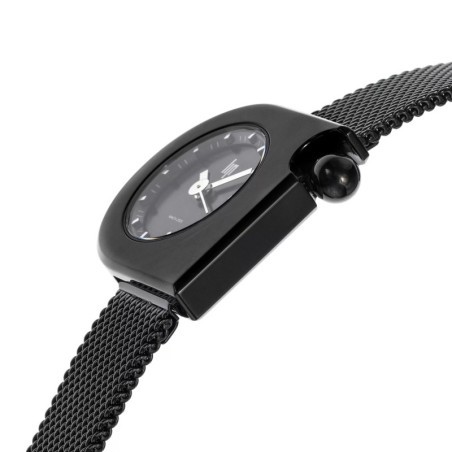 Montre femme lip 2000 mini moon acier noir 671392 – montres françaises
