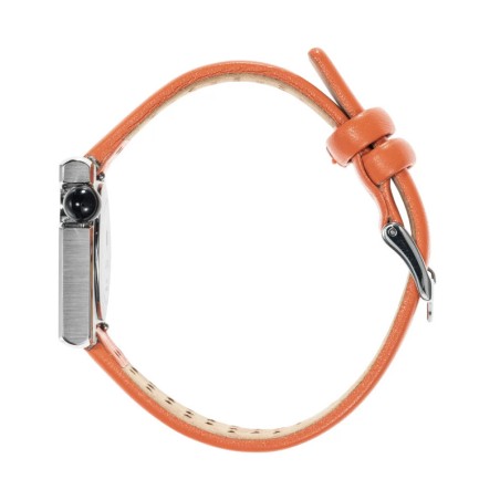 Montre femme lip 2000 mini square cuir orange 671192 – montres françaises