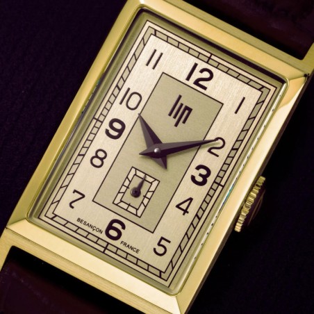 Montre femme lip t18 cuir marron 671006 – montres françaises