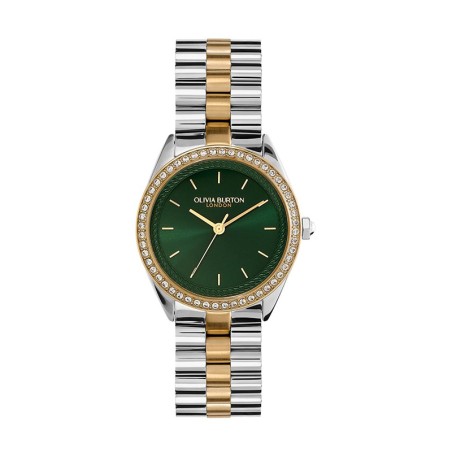 Montre femme olivia burton bejewelled acier bicolore 24000137 – montres femme