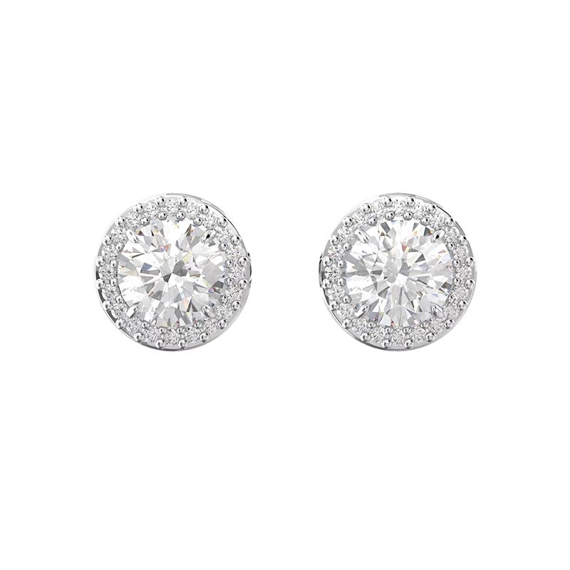 Boucles d'oreilles femme swarovski una angelic métal argenté et zircones 5636269 - boucles-d-oreilles-femme - edora