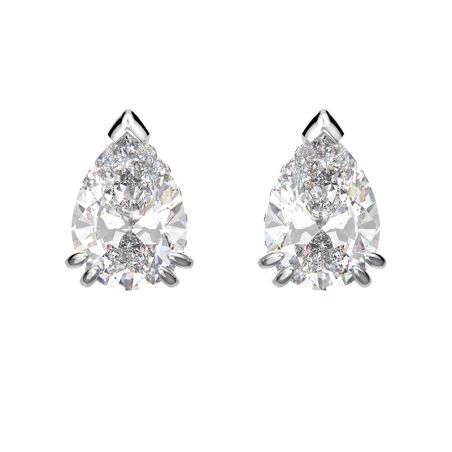 Boucles d’oreilles puce or, argent & clous d’oreille argent, or (2) - boucles-d-oreilles-femme - edora - 1