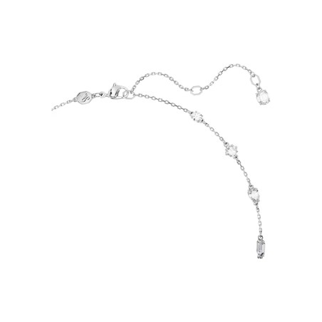 Collier femme swarovski mesmera métal argenté et zircones 5676989 – colliers femme