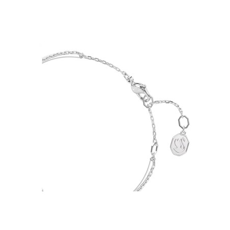 Bracelet femme jonc infini swarovski hyperbola métal argenté et zircones 5684049 – joncs