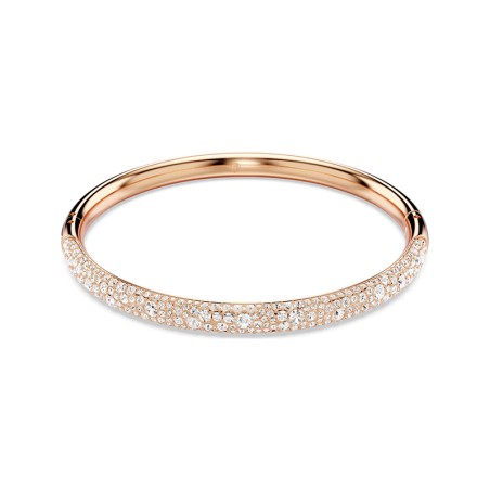 Bracelet femme jonc swarovski sublima métal doré et cristaux 5688610 – joncs