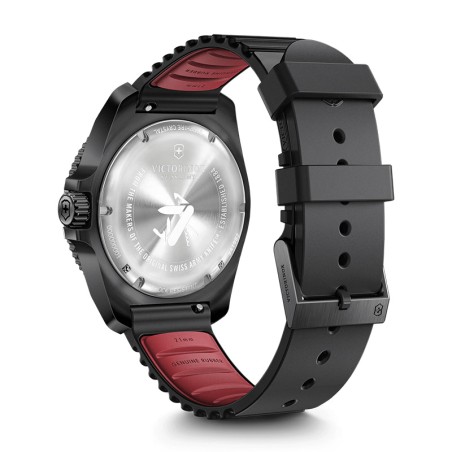 Montre homme antimagnétique  victorinox journey 1884 silicone noir 241982 – montres homme