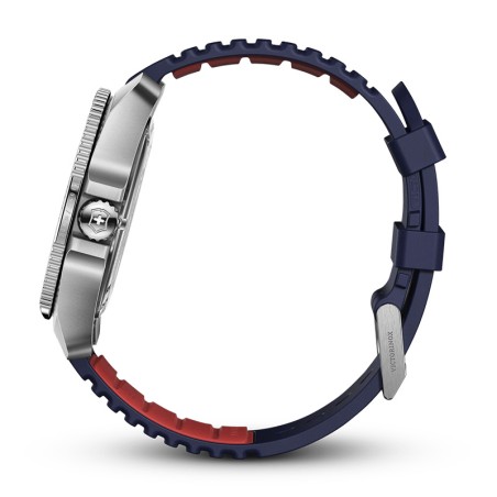 Montre homme antimagnétique victorinox journey 1884 silicone bleu 241975 – montres homme