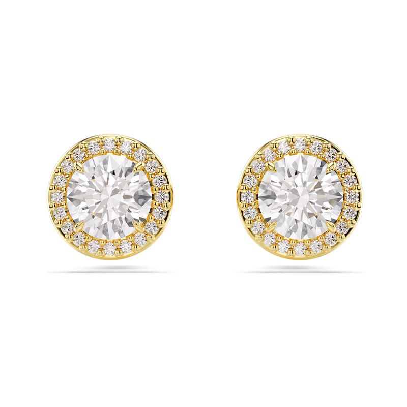 Puces femme swarovski una métal doré et oxydes 5686637 - puces - edora