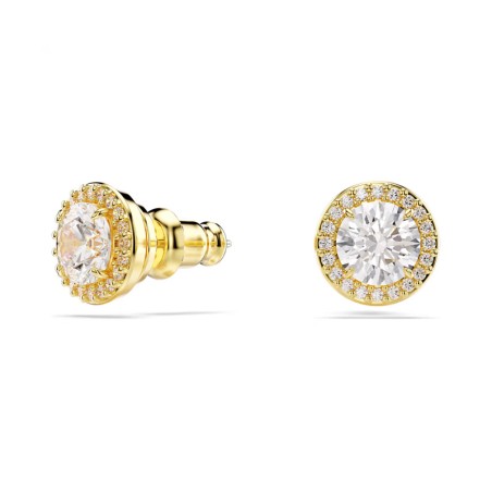 Puces femme swarovski una métal doré et oxydes 5686637 – puces