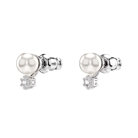 Puces femme swarovski matrix métal rhodié et oxydes 5694225 – puces