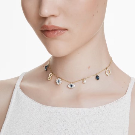 Collier Ras-de-cou Femme SWAROVSKI SYMBOLICA Métal Plaqué Or