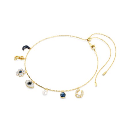 Collier ras-de-cou femme swarovski symbolica métal doré et cristaux 5692164 – colliers femme