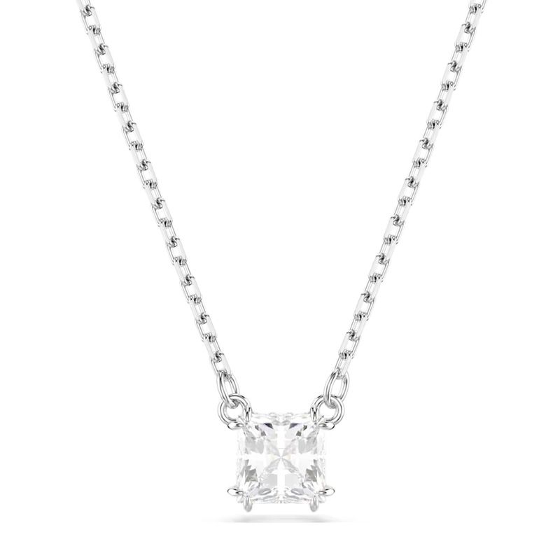 Collier femme swarovski stilla métal rhodié et oxydes 5701903 - colliers-femme - edora