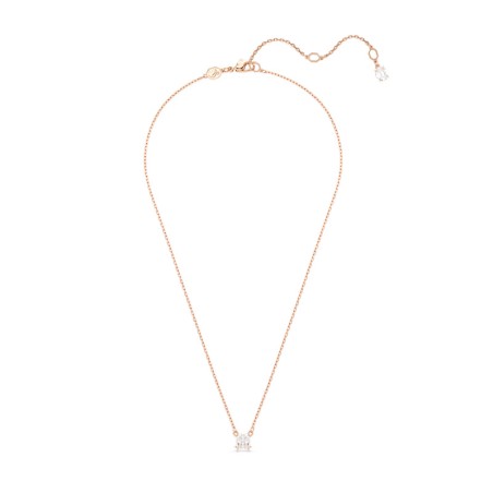 Collier femme swarovski stilla métal plaqué doré rose et oxydes 5701904 – colliers femme