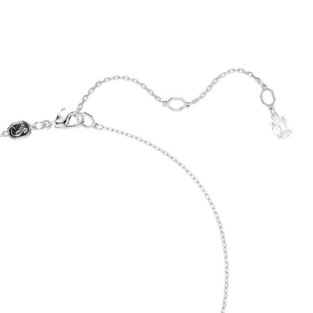 Collier femme swarovski matrix métal rhodié et oxydes 5700420 – colliers femme