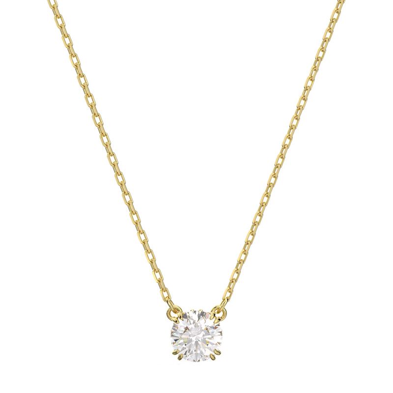 Collier femme swarovski stilla métal doré et oxydes 5636703 - colliers-femme - edora