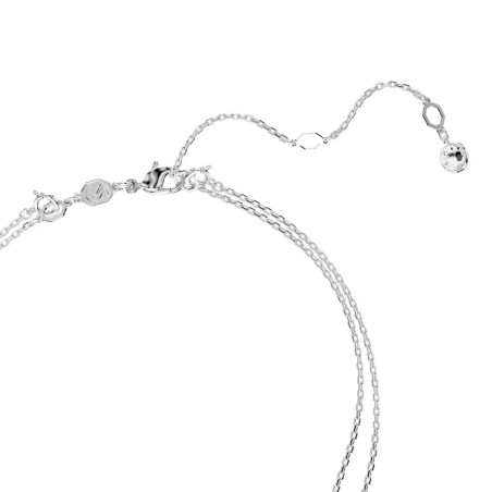 Collier femme swarovski multiple sublima métal rhodié et cristaux 5684244 – colliers femme