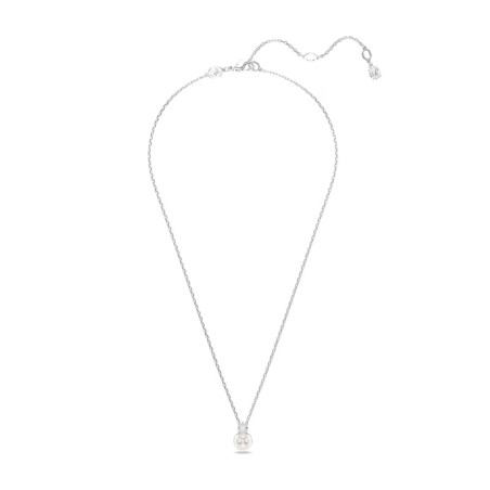 Collier femme swarovski matrix métal rhodié et cristaux 5693897 – colliers femme