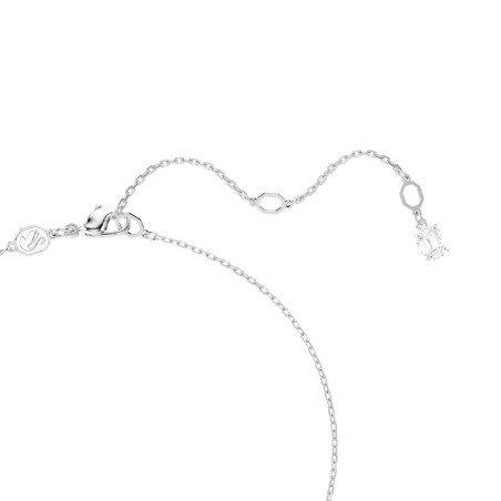Collier femme swarovski matrix métal rhodié et cristaux 5688751 – colliers femme