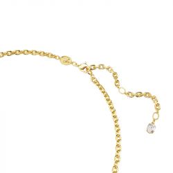 Collier femme swarovski imber métal doré et cristaux 5684239 - colliers-femme - edora - 3