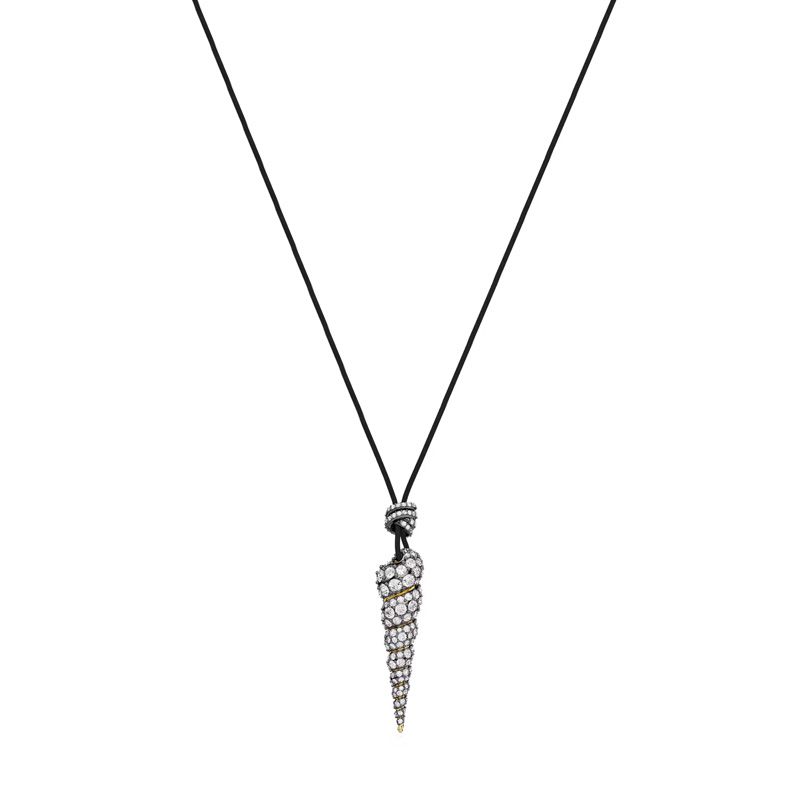 Collier femme swarovski idyllia cordon et métal doré et cristaux 5684083 - colliers-femme - edora