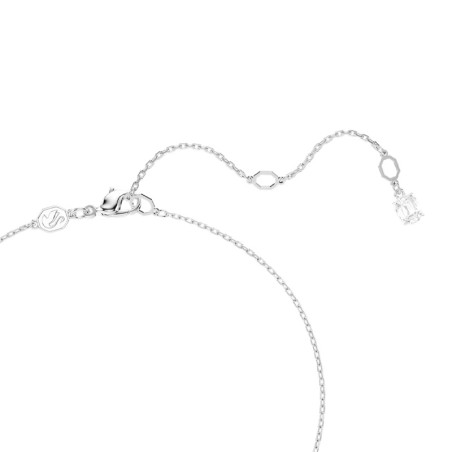Collier femme swarovski hyperbola métal rhodié et oxydes 5689723 – colliers femme