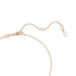 Collier femme swarovski hyperbola métal doré rose et oxydes 5689788 - colliers-femme - edora - 3
