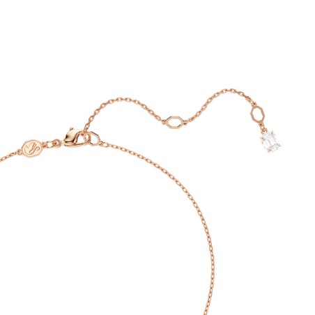 Collier femme swarovski hyperbola métal doré rose et oxydes 5689788 – colliers femme