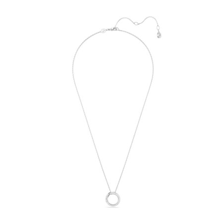 Collier femme swarovski dextera métal rhodié et cristaux 5692737 – colliers femme