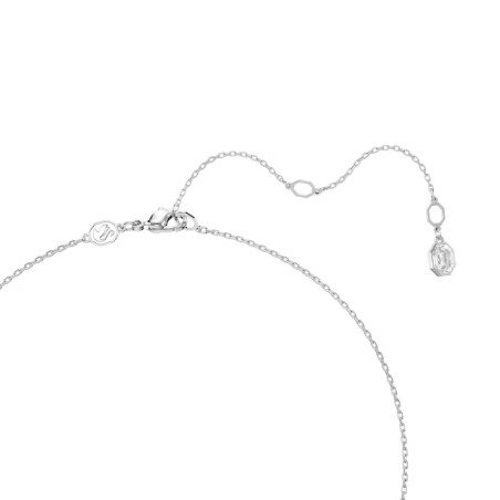 Collier femme swarovski dextera métal rhodié et cristaux 5692737 – colliers femme
